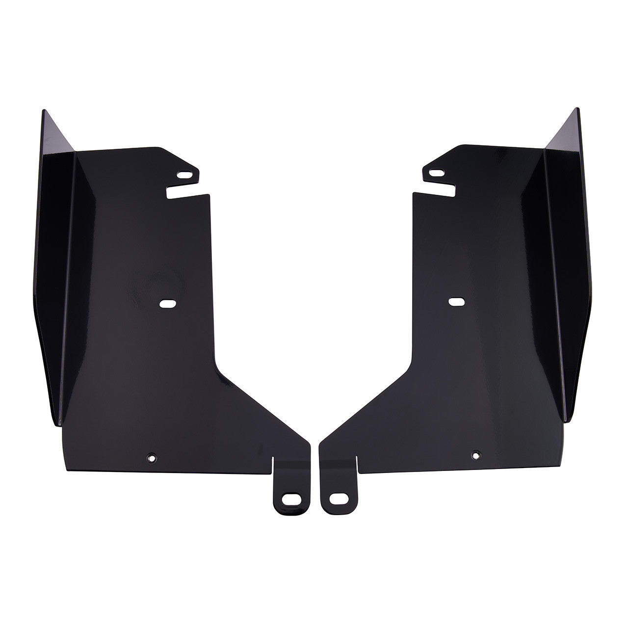 IAG Bent Endplate Winglets For 2015-21 Subaru WRX & STI - Gloss Black