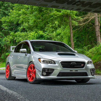 IAG Straight Endplate Winglets For 2015-21 Subaru WRX & STI - Installed 2