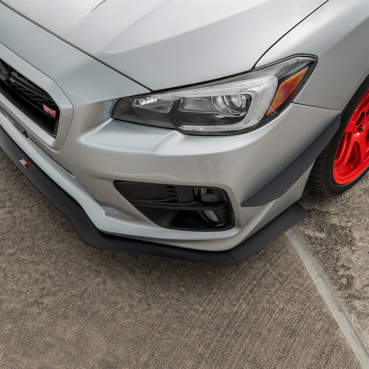 IAG Straight Endplate Winglets For 2015-21 Subaru WRX & STI - Installed 3