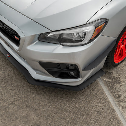 IAG Straight Endplate Winglets For 2015-21 Subaru WRX & STI - Installed 3