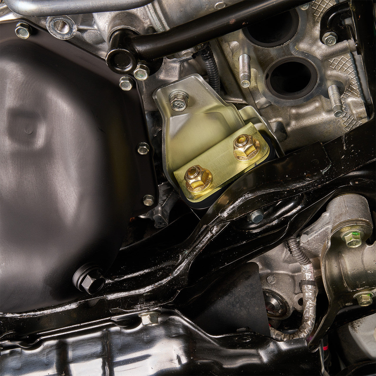 IAG Street Series FA Engine Mount Set 75A w/ Brackets 2022+ WRX - Installed 2
