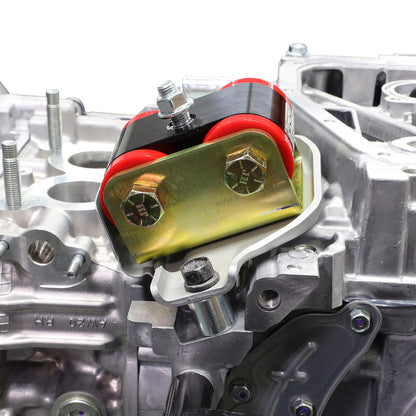 IAG Competition Series FA Engine Mount Set 90A w/ Brackets 15-21 WRX - Installed Spacer 1