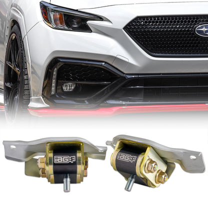 IAG Race Series FA Engine Mount Set Solid W/ Brackets For 2022+ WRX