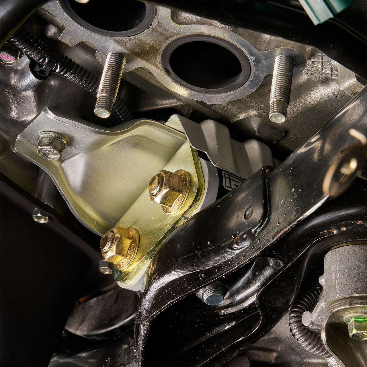 IAG Comfort Series FA Engine Mount Set 55A w/ Brackets For 2022+ WRX - Installed 1