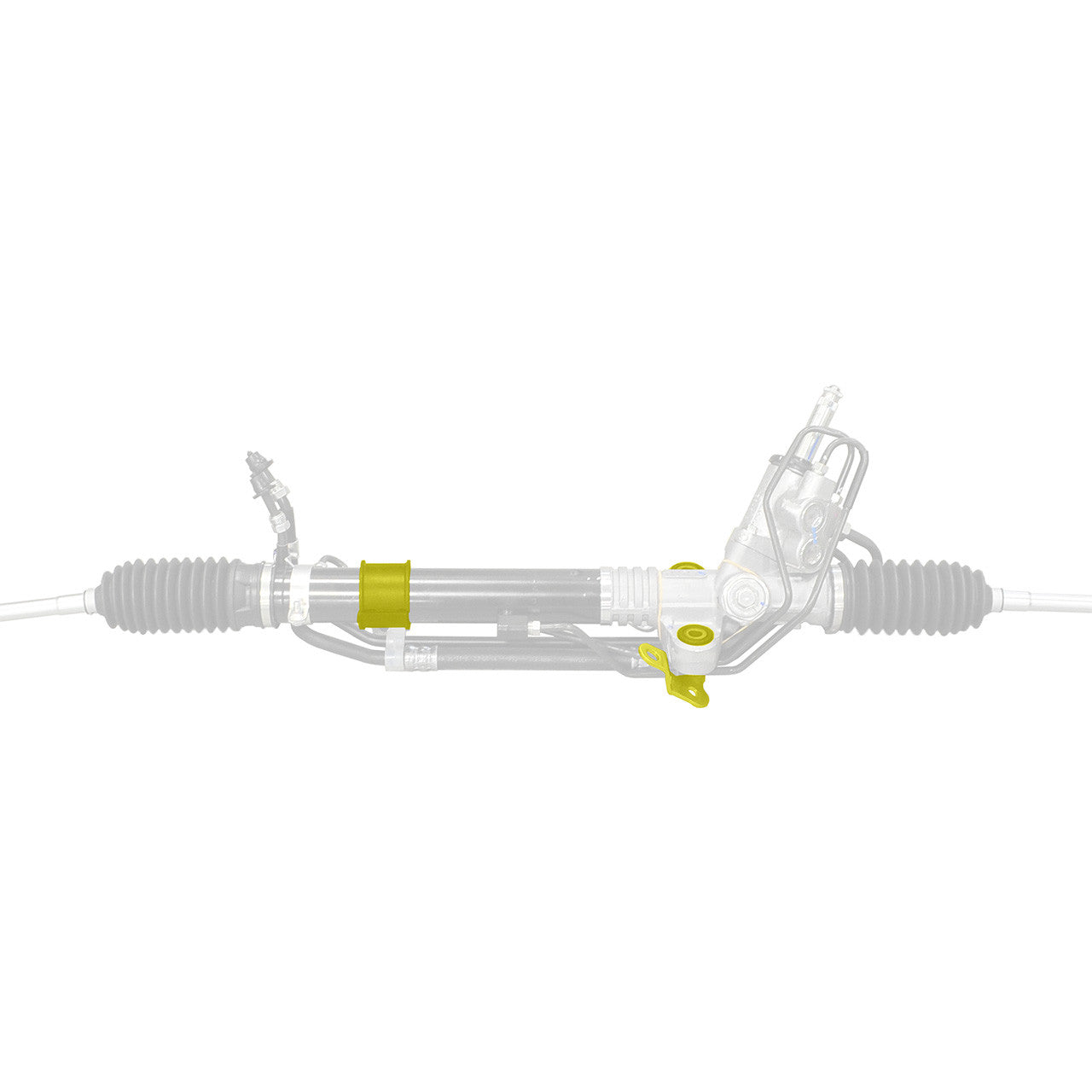 IAG 2015+ STI Steering Rack Swap Kit For GD Subframe for 2005-07 WRX & STI - IAG-DRV-2301 - Bushing Locations