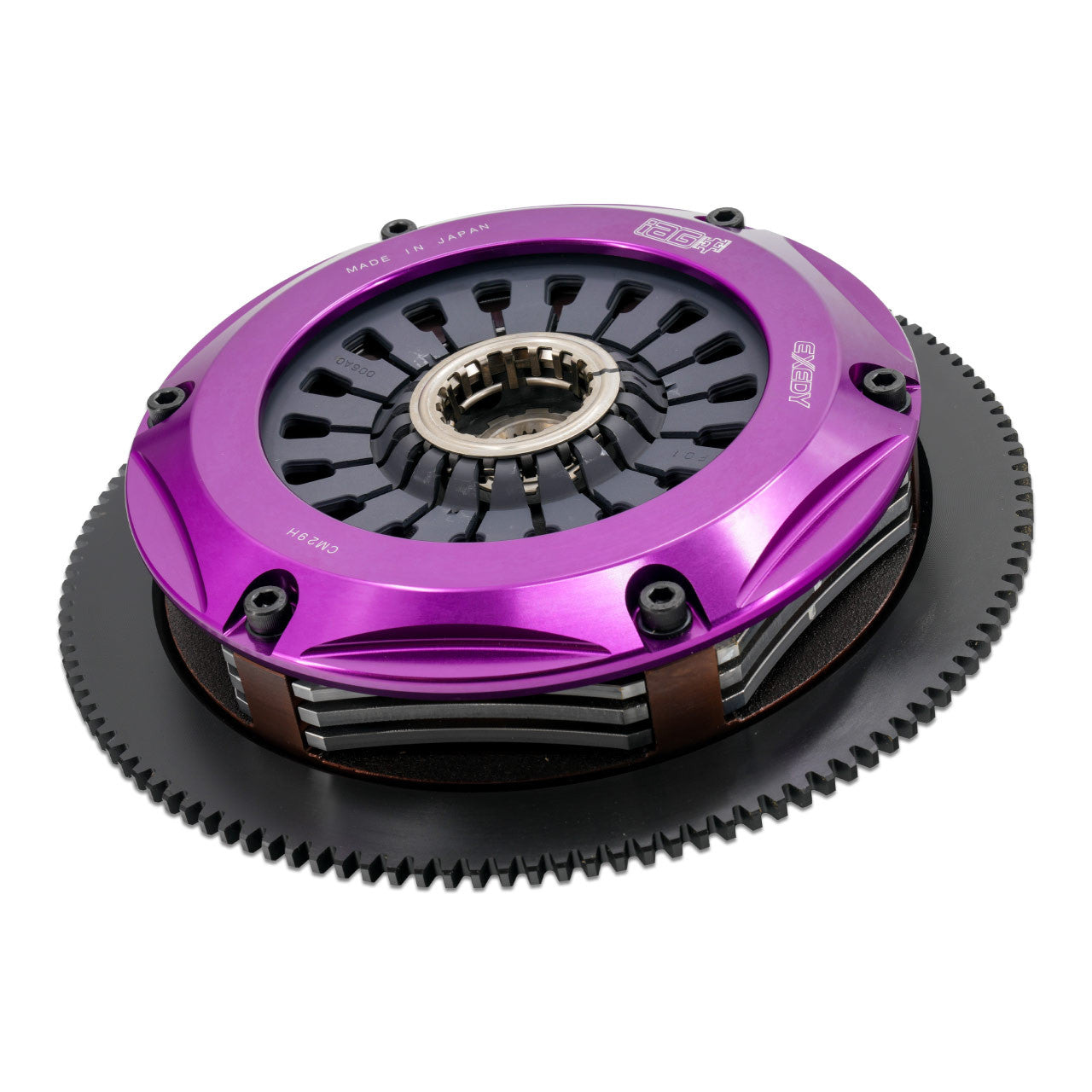 IAG Spec Exedy Triple Disc Clutch Kit - 04-21 STI 6-Speed - OEM 24 Spline - Top