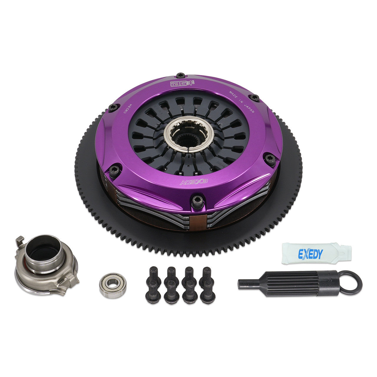 IAG Spec Exedy Triple Disc Clutch Kit - STI 6-Speed w/ T56 Input Shaft - 26 Spline - Layout