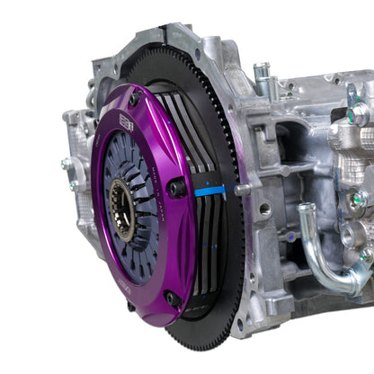 IAG Spec Exedy Triple Disc Clutch Kit - STI 6-Speed w/ T56 Input Shaft - 26 Spline - Installed
