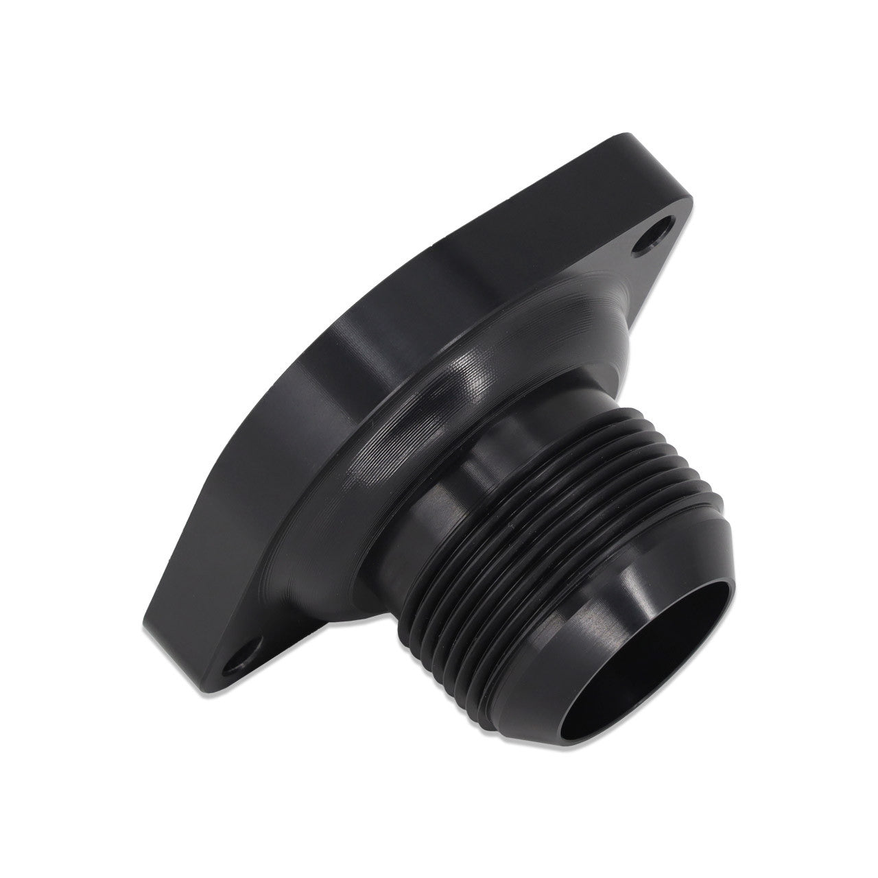 IAG Subaru AN-Style Thermostat Housing for 02-24 WRX, 04-21 STI, 04-13 FXT, 05-09 LGT, 13-24 BRZ - Side