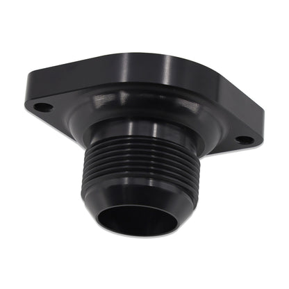 IAG Subaru AN-Style Thermostat Housing for 02-24 WRX, 04-21 STI, 04-13 FXT, 05-09 LGT, 13-24 BRZ - Inverted