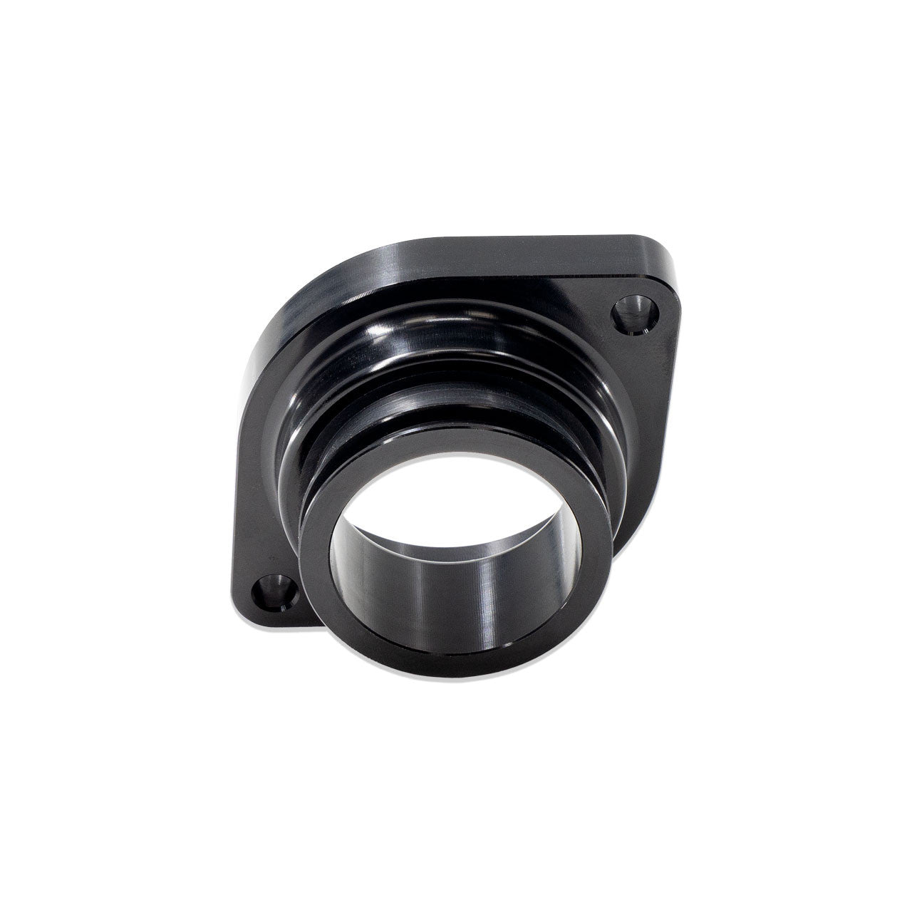 IAG Subaru Wiggins Style Thermostat Housing for 02-24 WRX, 04-21 STI, 04-13 FXT, 05-09 LGT, 13-24 BRZ - Top