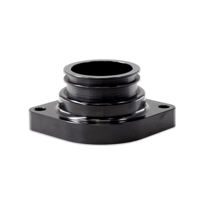 IAG Subaru Wiggins Style Thermostat Housing for 02-24 WRX, 04-21 STI, 04-13 FXT, 05-09 LGT, 13-24 BRZ - Side
