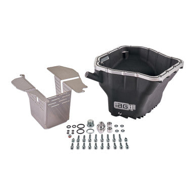 IAG Performance EJ Street Series Oil Pan For 02-14 WRX, 04-21 STI, 05-09 LGT, 04-13 FXT (Black)