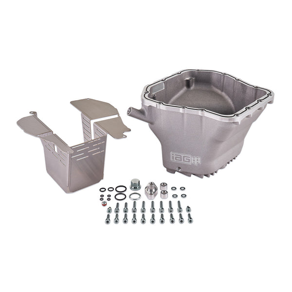 IAG Performance EJ Street Series Oil Pan For 02-14 WRX, 04-21 STI, 05-09 LGT, 04-13 FXT (Silver)