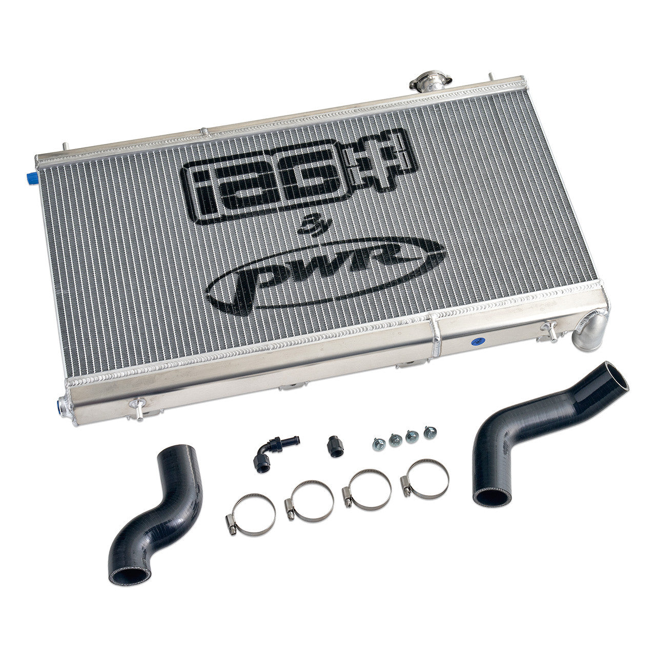 IAG Triple Pass Street Series 42mm Radiator for GV-GR-VA, 08-14 WRX, 08-21 STI - Layout