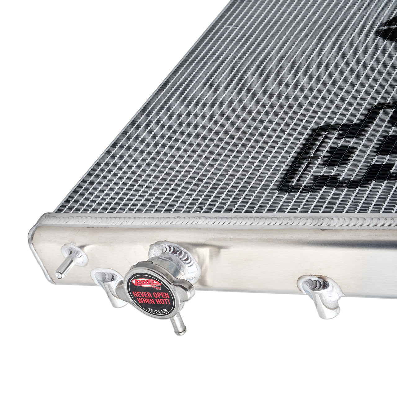 IAG Triple Pass Street Series 42mm Radiator for GV-GR-VA, 08-14 WRX, 08-21 STI  - Radiator Cap