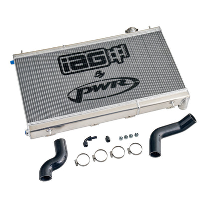 IAG Triple Pass Competition Series 55mm Radiator for GV-GR-VA, 08-14 WRX, 08-21 STI- Layout