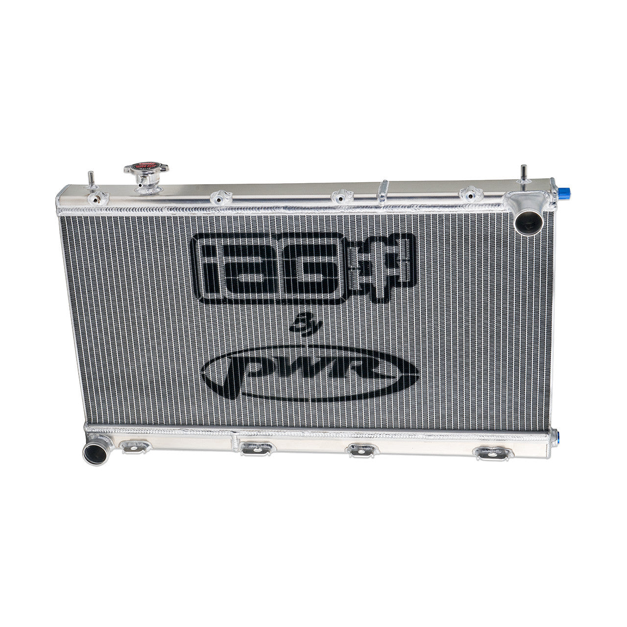 IAG Triple Pass Competition Series 55mm Radiator for GV-GR-VA, 08-14 WRX, 08-21 STI - Back