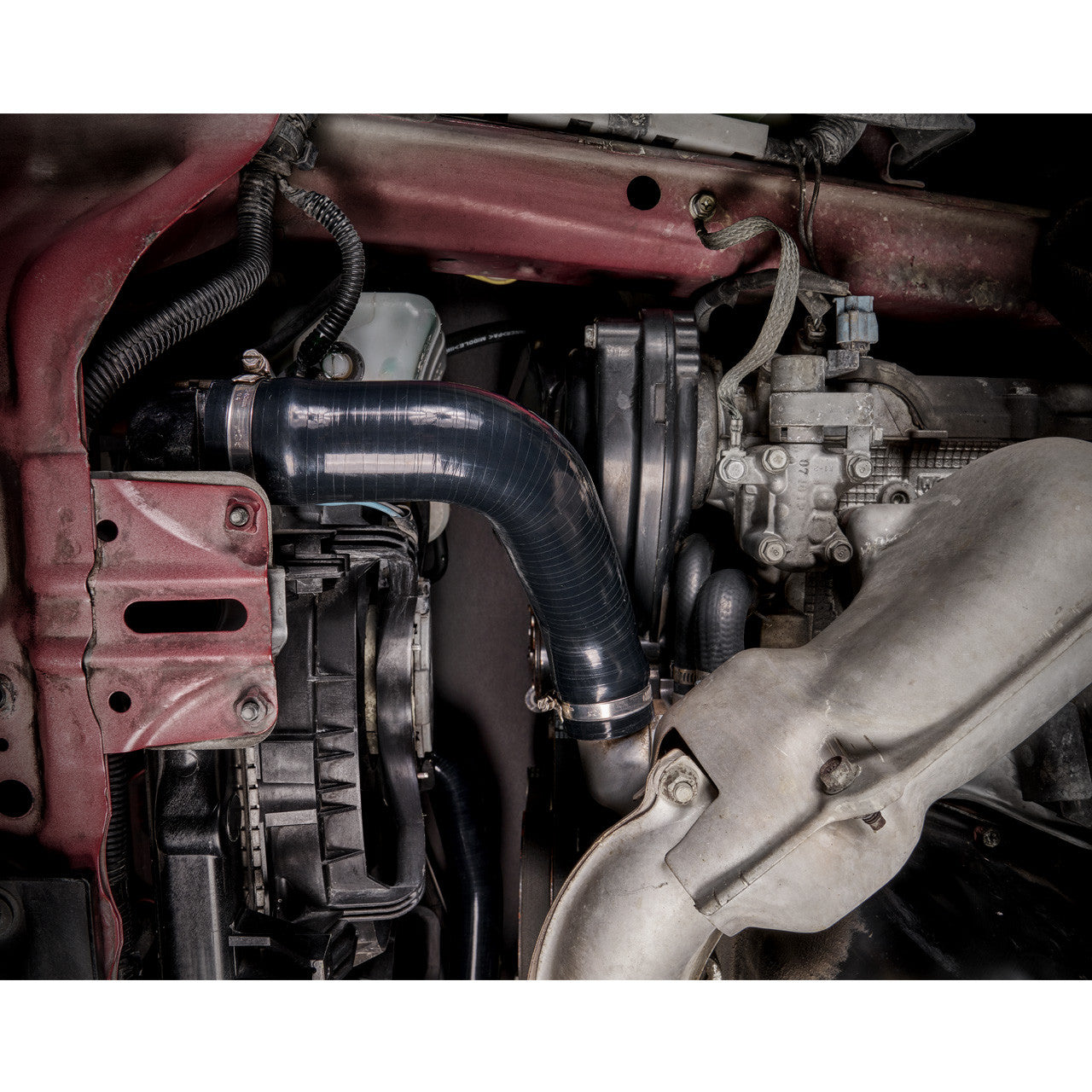 IAG Silicone Radiator Hose Kit for 2008-14 Subaru WRX, 08-21 STI - Install 3