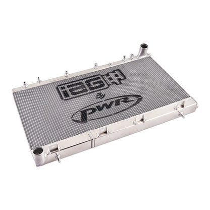 IAG Triple Pass Street Series 42mm Radiator for 2002-07 Subaru WRX , 04-07 STI - Back