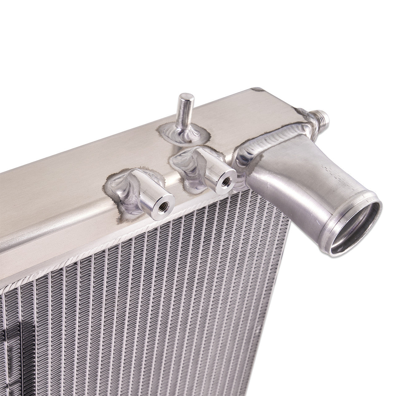 IAG Triple Pass Street Series 42mm Radiator for 2002-07 Subaru WRX , 04-07 STI - Coolant Neck