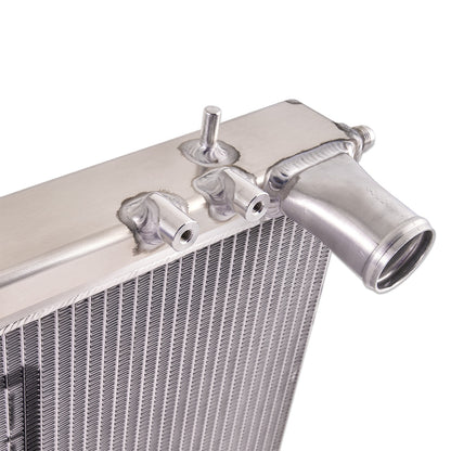 IAG Triple Pass Street Series 42mm Radiator for 2002-07 Subaru WRX , 04-07 STI - Coolant Neck