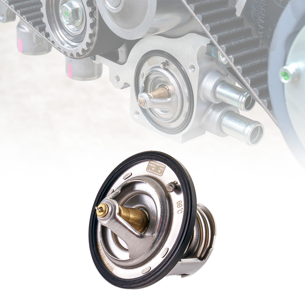 IAG 156 Degree Low Temperature "EJ" Thermostat For 2002-2014 WRX, 2004-2021 STI