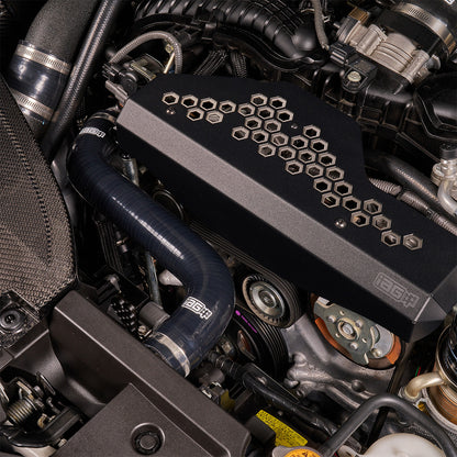 IAG Silicone Upper & Lower Radiator Hose Kit For 2022-26 WRX - Black Install