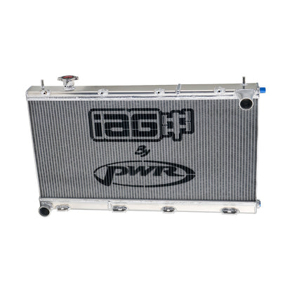 IAG Triple Pass Competition Series 55mm Radiator for 2015-21 Subaru WRX - Front