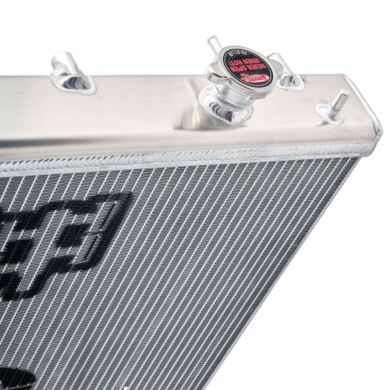 IAG Triple Pass Competition Series 55mm Radiator for 2015-21 Subaru WRX - Cap