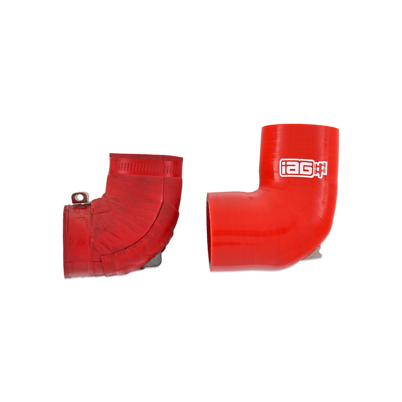 OEM Silicone compared to IAG Silicone Elbow Coupler