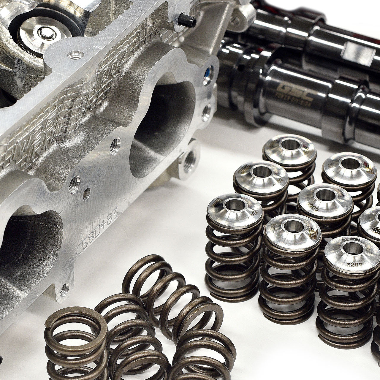 IAG Single Valve Spring and Titanium Retainer Set For Subaru EJ