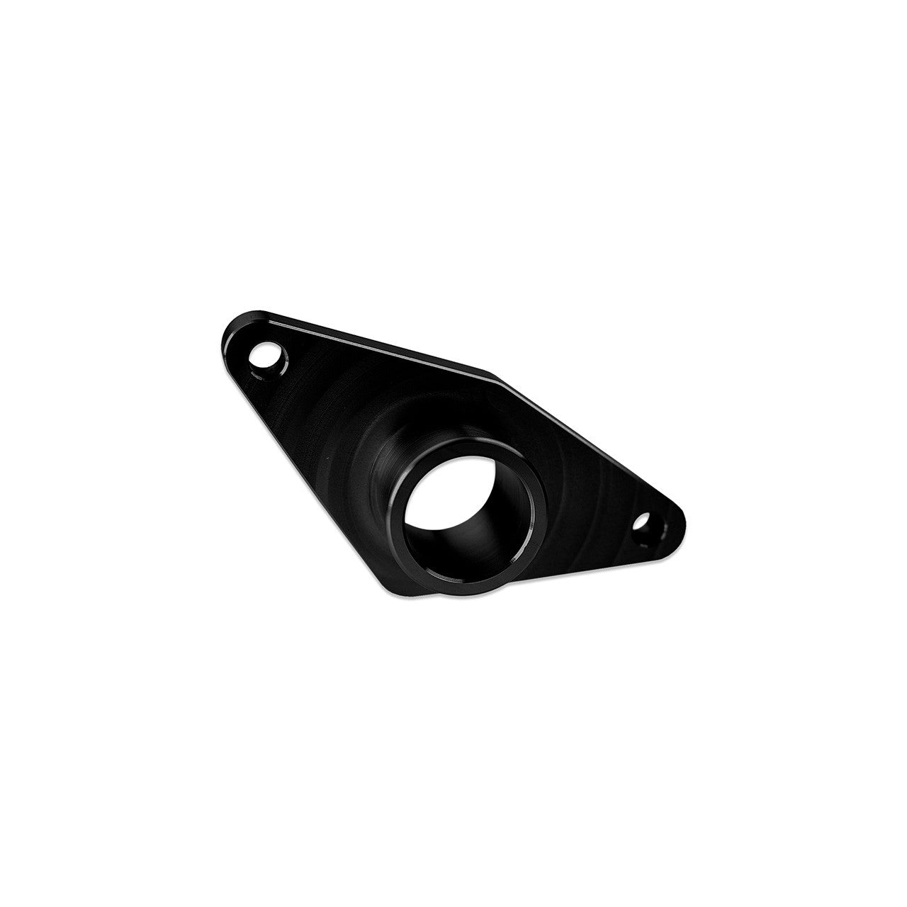 IAG Blow Off Valve Adapter For 2002-07 Subaru WRX & 2004-21 STI - Black Angle 2