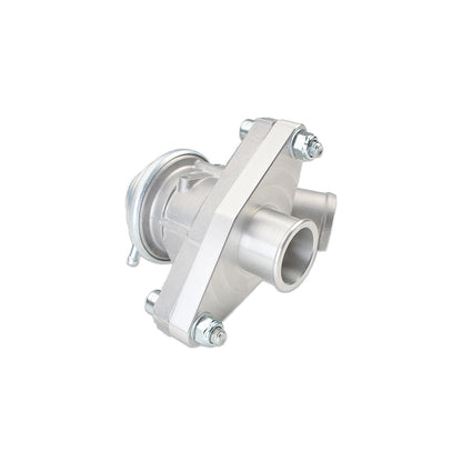 IAG Blow Off Valve Adapter For 02-07 WRX & 04-21 STI - Silver Mounted
