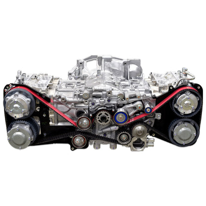 IAG WRX STI Red Racing Timing Belt Kit with Timing Guide, Adjustable Idlers & Tensioner - Install Image 2