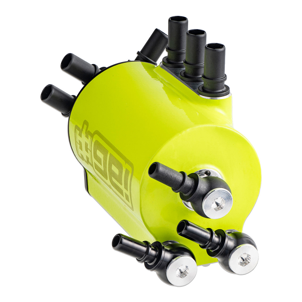 IAG Air / Oil Separator (AOS) Fits 2006-07 Subaru Impreza WRX & 2004-07 STI - Neon Yellow 4