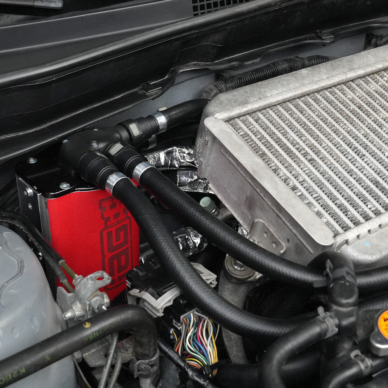IAG Air / Oil Separator (AOS) For 2008-14 Subaru WRX & 2008-21 STI - Installed 2