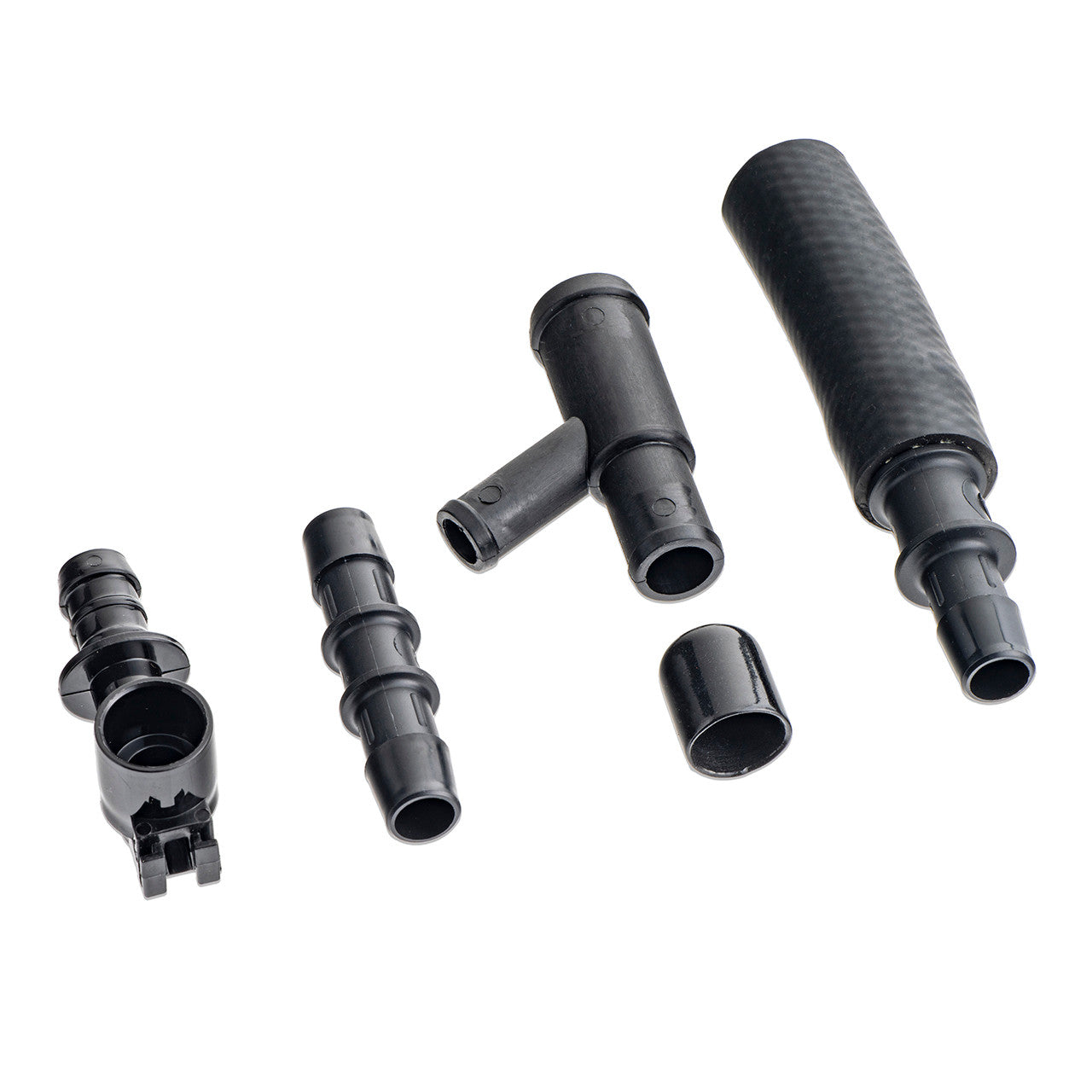 IAG Air / Oil Separator (AOS) For 2008-14 Subaru WRX & 2008-21 STI - Fittings