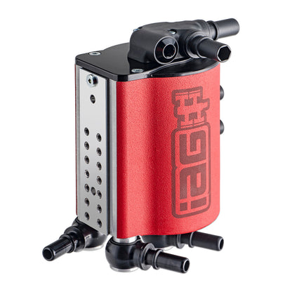 IAG Air / Oil Separator (AOS) Fits 2015-21 Subaru WRX, 14-18 FXT - Red 1