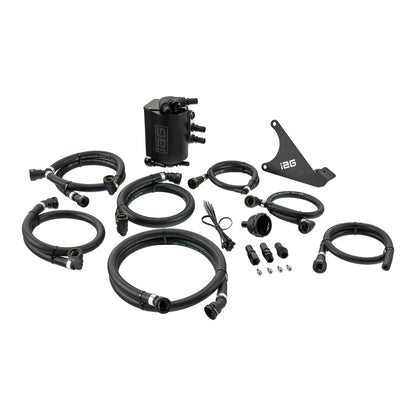 IAG Air / Oil Separator (AOS) Fits 2022-26 Subaru WRX - Product Contents - Black