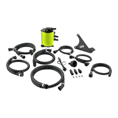 IAG Air / Oil Separator (AOS) Fits 2022-26 Subaru WRX - Product Contents Neon Yellow