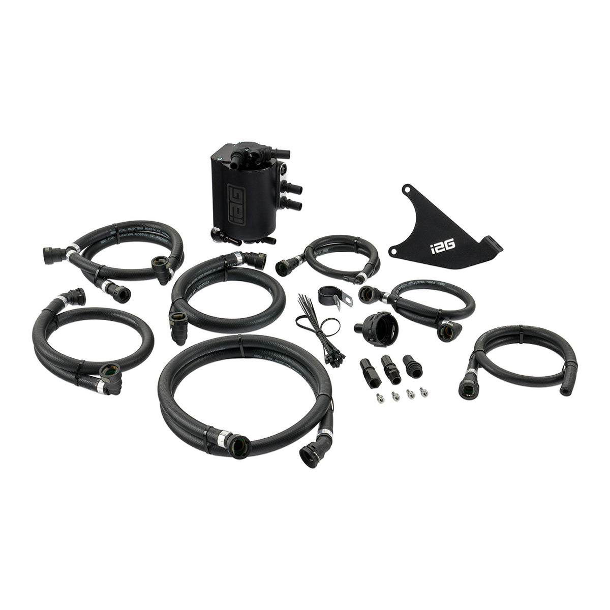 IAG Air / Oil Separator (AOS) For 2020+ Outback XT, 2022+ Outback Wilderness - Black Layout