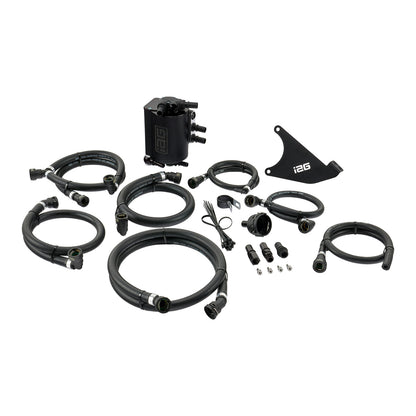 IAG Air / Oil Separator (AOS) For 2020+ Outback XT, 2022+ Outback Wilderness - Black Layout