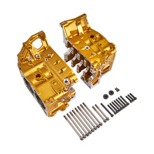 IAG / Crest CNC Billet Aluminum EJ25 Subaru Case Halves For WRX STI - Top Layout