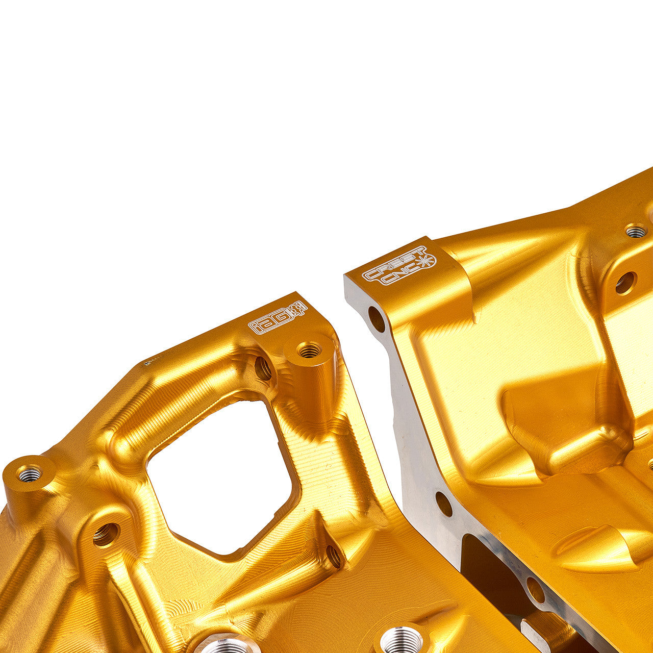 IAG / Crest CNC Billet Aluminum EJ25 Subaru Case Halves For WRX STI - Engraving