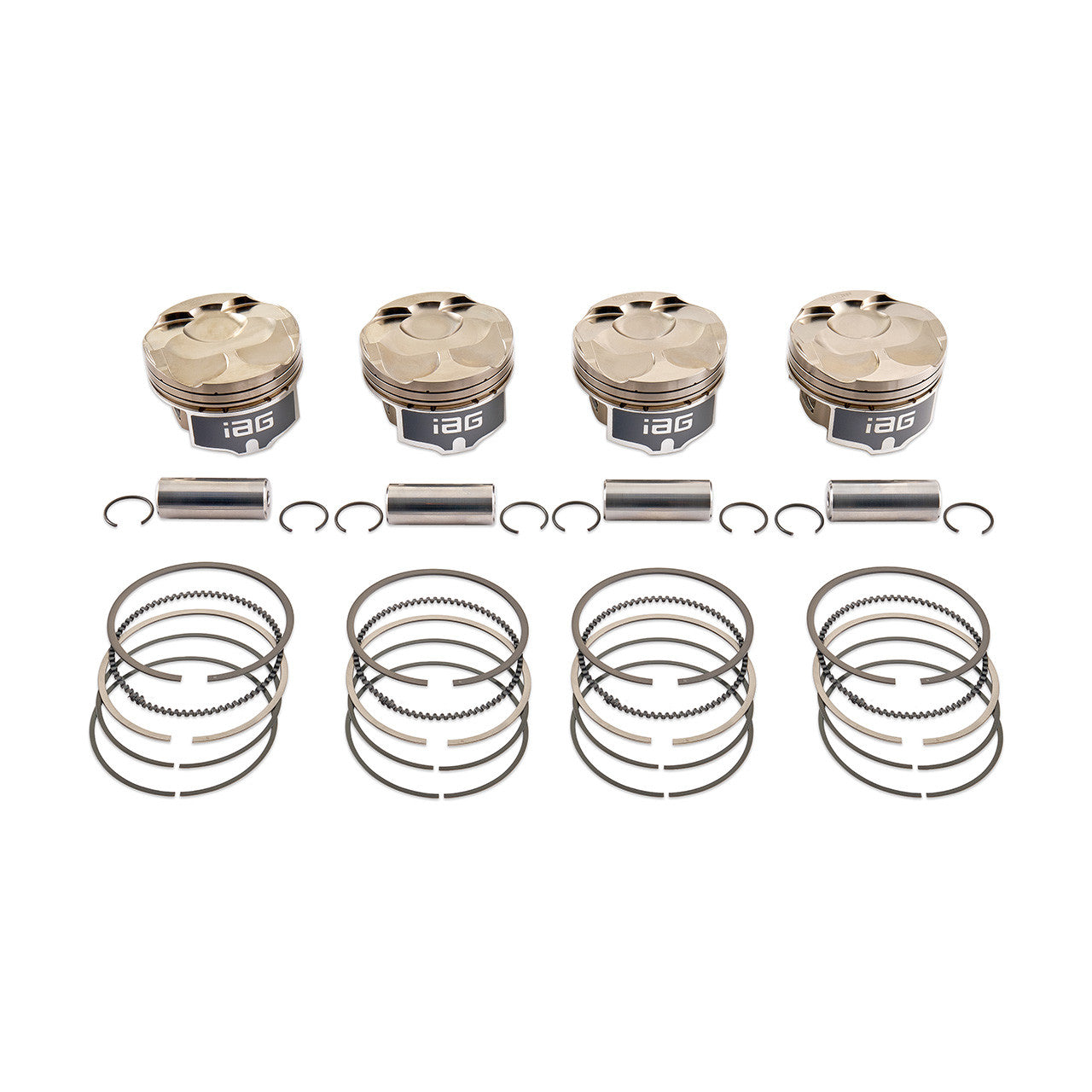 IAG 1000 FA20 DIT Subaru Closed Deck Short Block Forged Pistons for 2015-21 WRX