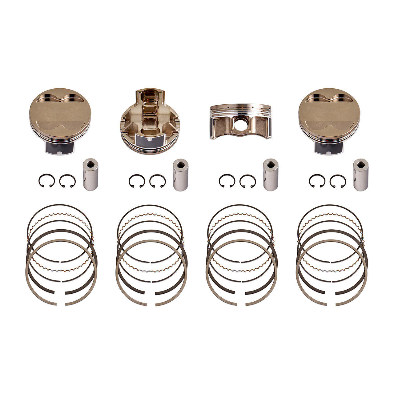 IAG 1150 High Compression 2.5L Subaru Closed Deck Short Block For WRX, STI, LGT, FXT - Pistons