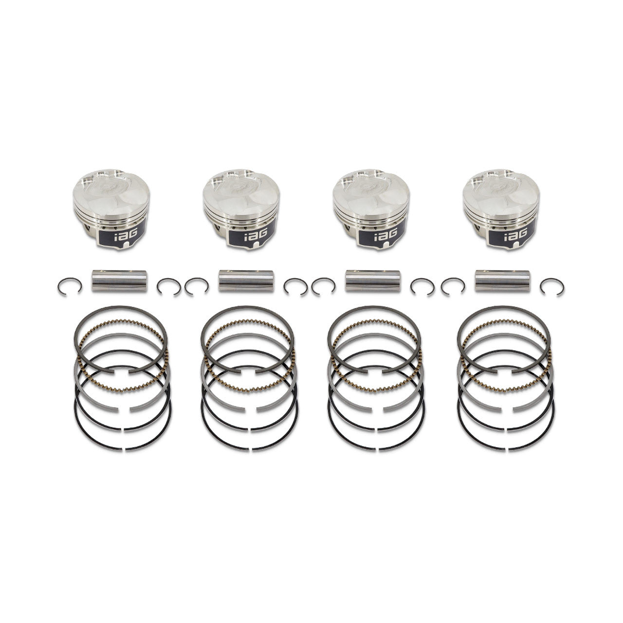 IAG 600 FA20 Standard Compression 12.5:1 Forged Pistons For 2013-20 BRZ / FR-S