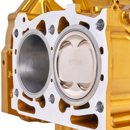 IAG Performance - Crest CNC Stage X 2.5L Subaru Billet Aluminum Short Block - Fire-Lock
