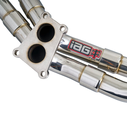 IAG Performance Equal Length Header for FA20F DIT 2015-21 WRX - Turbo Flange